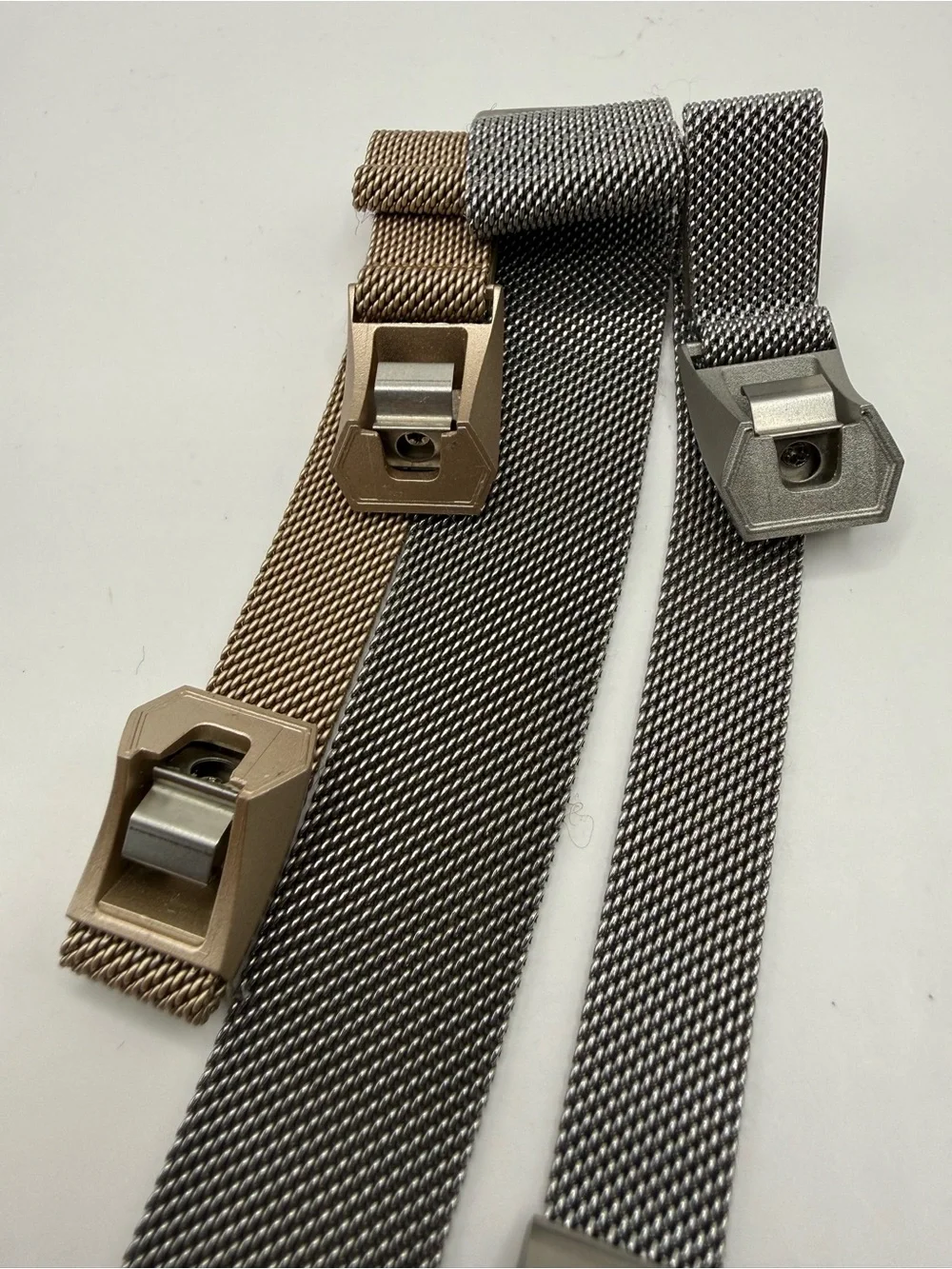 Band lot (3) Milanese Magnetic Loop Stainless Steel Band for Fitbit Alta Large